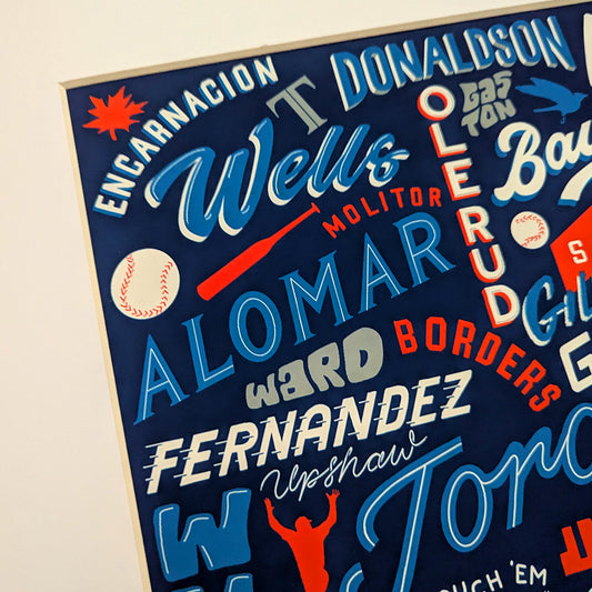 Toronto Blue Jays Legends Poster