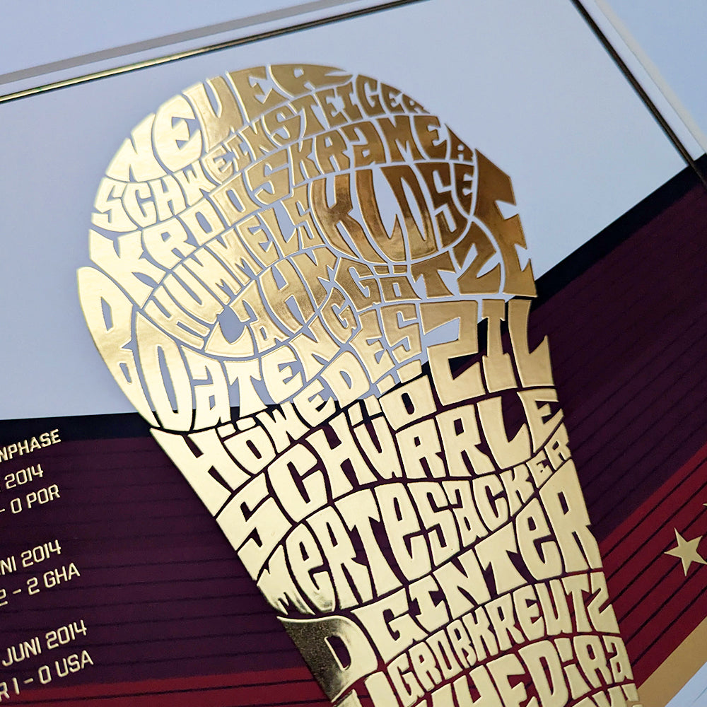 Germany World Cup 2014 Trophy Poster