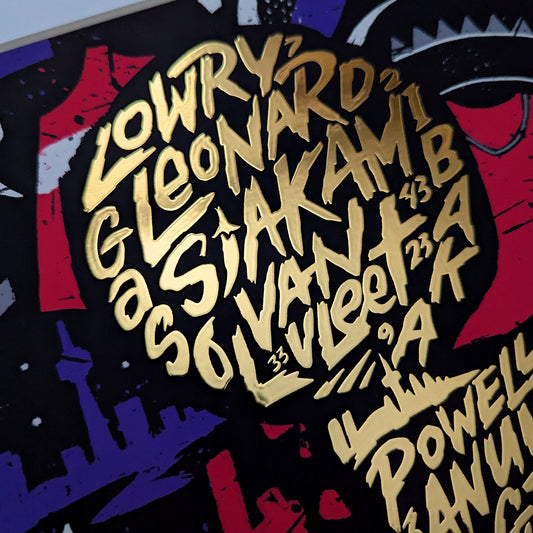 The North Larry O'B Gold Foil - 11x14"