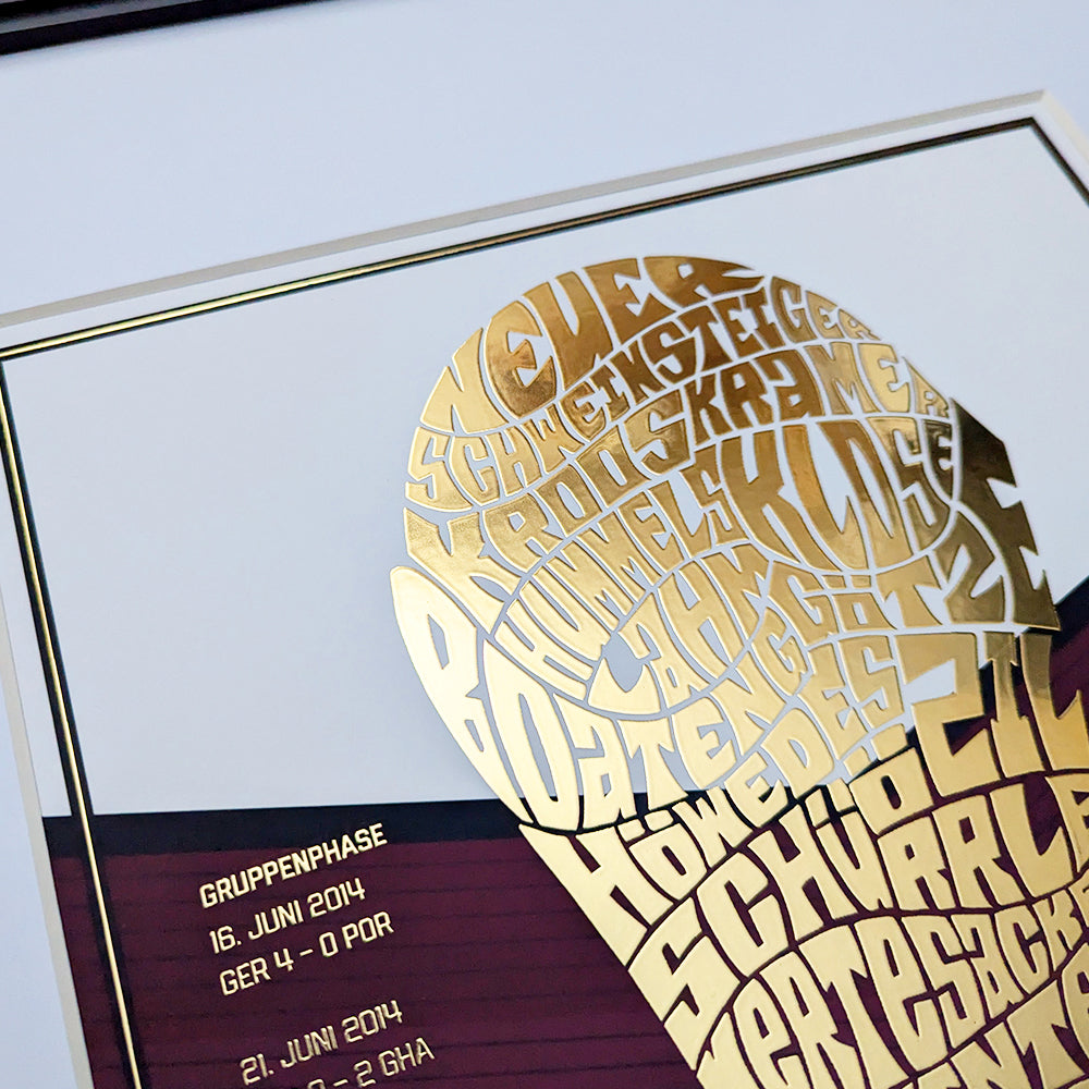 Germany World Cup 2014 Trophy Poster