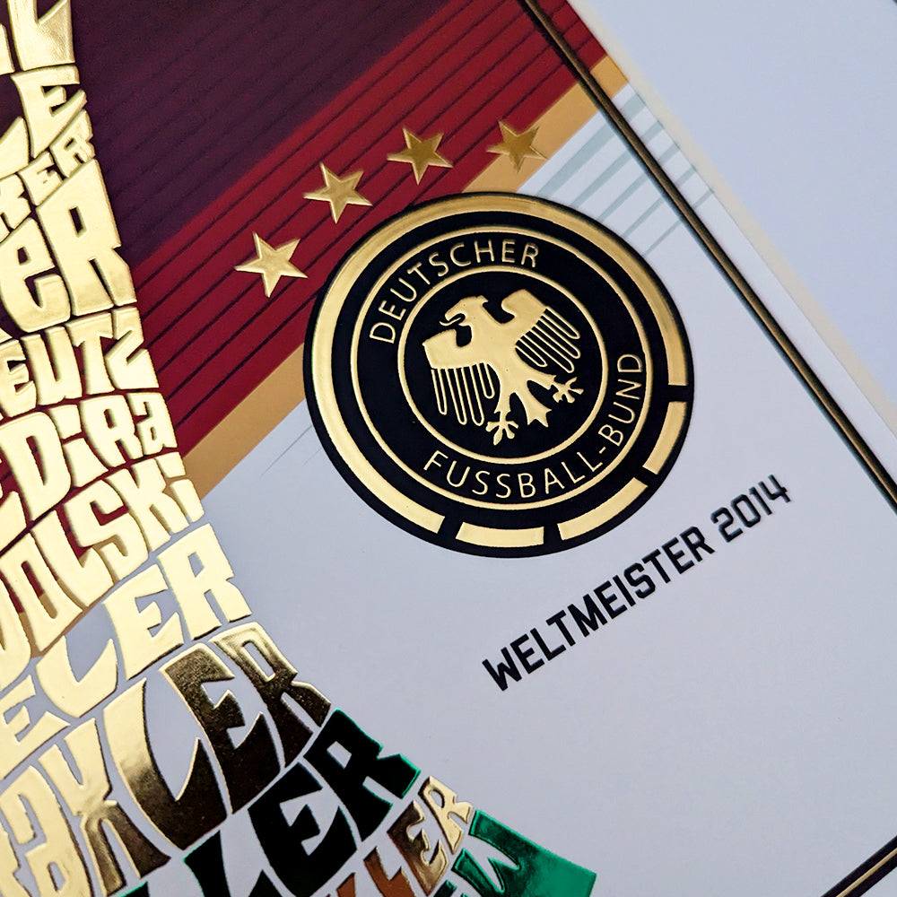 Germany World Cup 2014 Trophy Poster