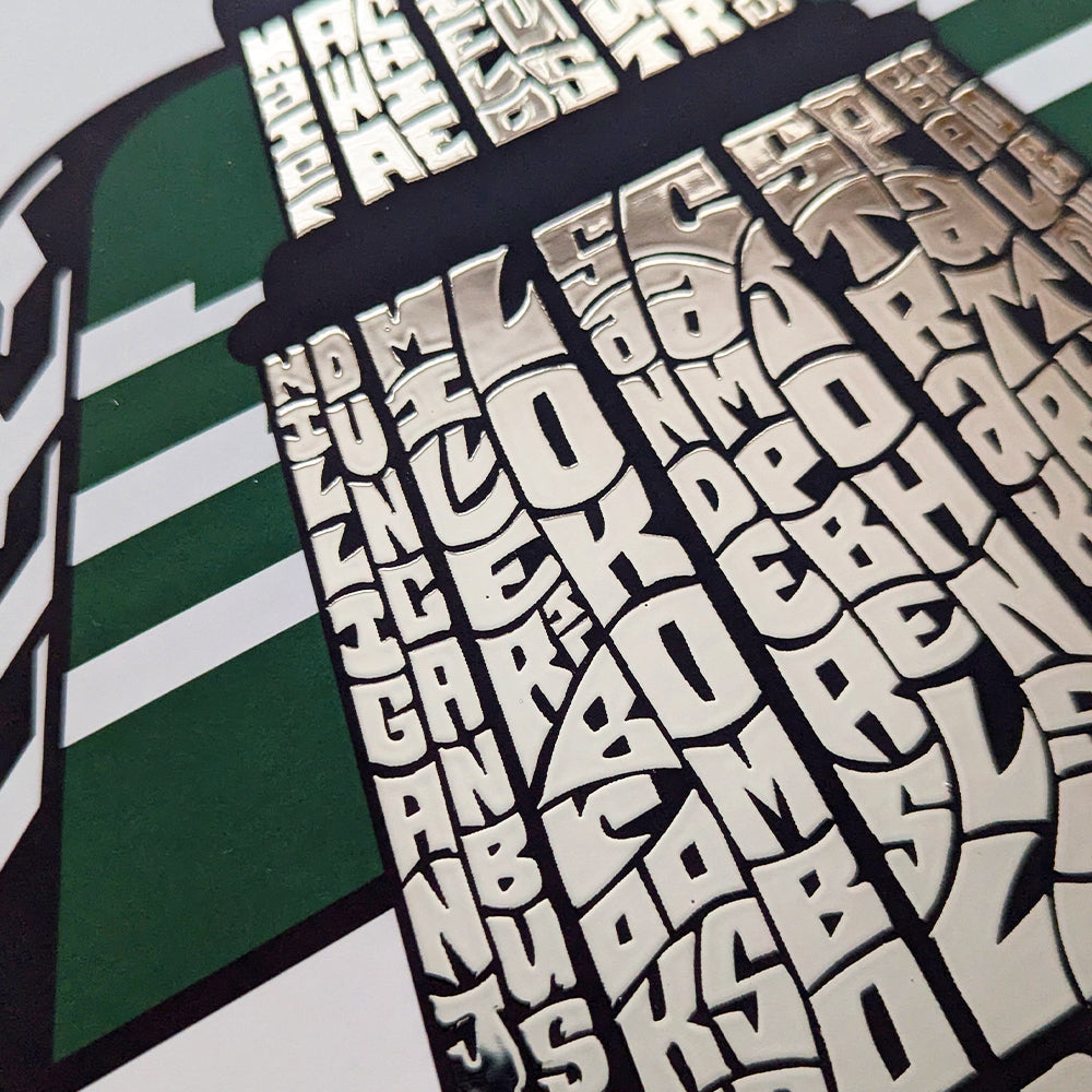 Saskatchewan Rough Riders 112th Grey Cup Championship Poster